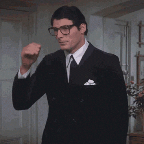 Clark Kent Superman GIF