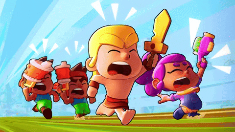 Clash Of Clans Charge At Enemies GIF