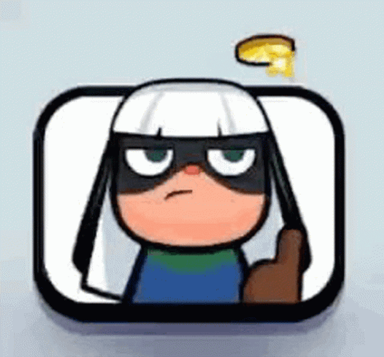 Clash Royale Bandit Amazing Coin Flip GIF