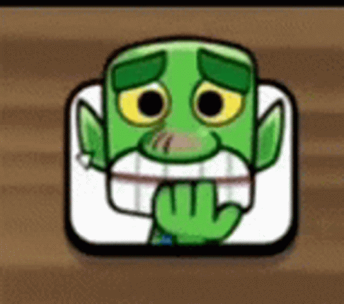 Clash Royale Nervous GIF