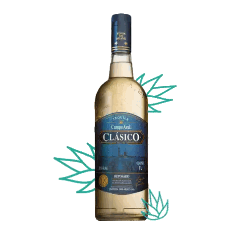 Clasico Tequila Bottle