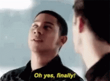 Clasping Hands Finally Meme GIF