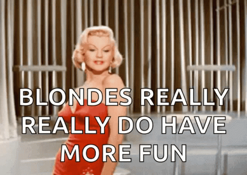 Classic Blonde Marilyn Monroe Turning Around GIF