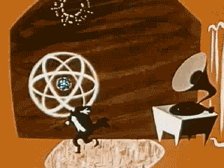 Classic Cartoon Cat Dancing To Jazz Music GIF