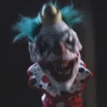 Classic Clown Exploding Head GIF