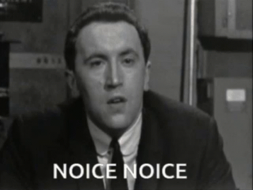 Classic David Frost Noice GIF