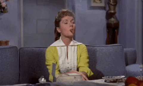 Classic Film Smoking Little Debbie GIF