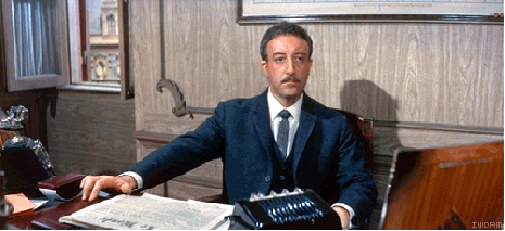 Classic Impatient Peter Sellers GIF