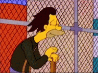 Classic Lenny Leonard The Simpsons GIF