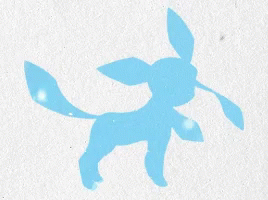 Classic Pokemon Glaceon Animation GIF