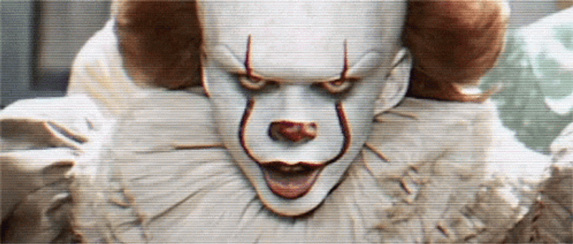 Classic Smile Pennywise GIF