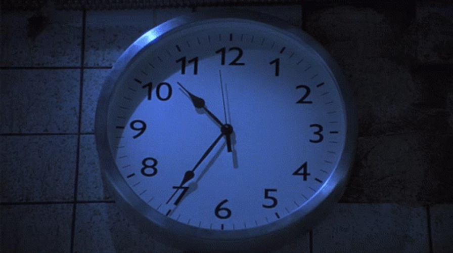 Classic Ticking Clock GIF