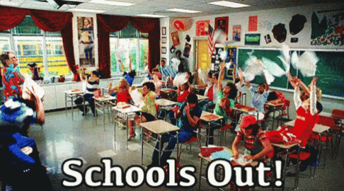 Classroom Full of Children Schools Out