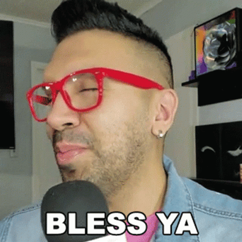 Classy Chris Sapphire Bless You GIF