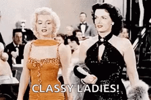 Classy Ladies Standing Together