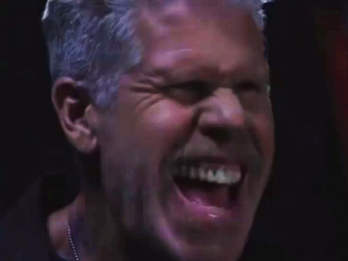 Clay Morrow Laughing Hard Sons Of Anarchy GIF