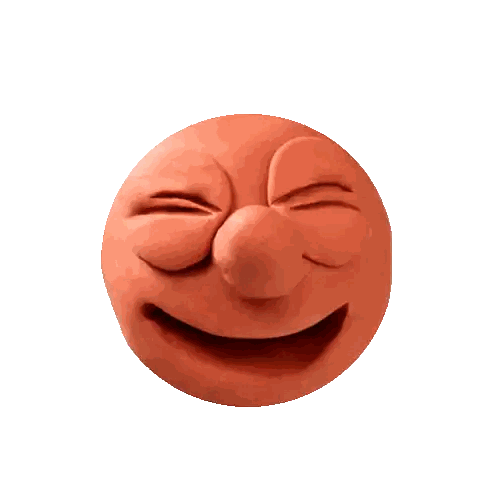 Clay Smiley Face With Tears