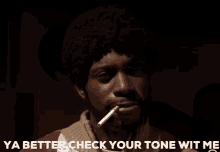 Clayton Bigsby Better Check Your Tone GIF