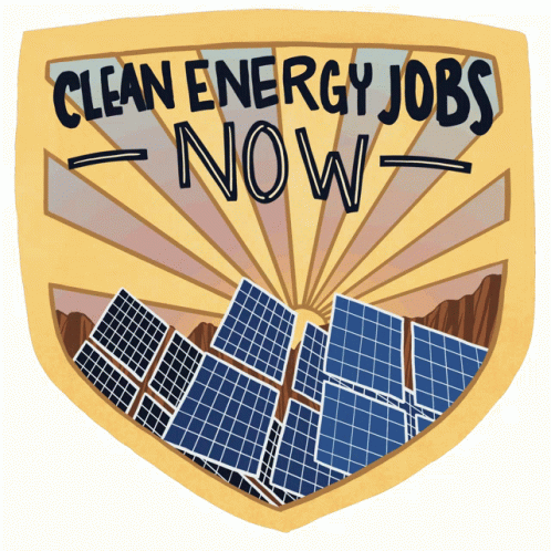Clean Energy Solar Panels GIF