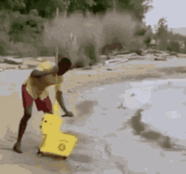 Cleaner Working Hard But Smart GIF