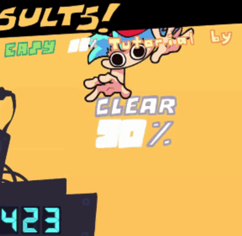 Clear 50% Score Video Game