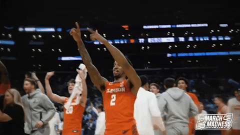 Clemson Player Is Happy GIF