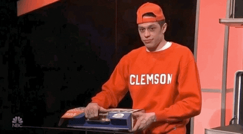 Clemson Player Opening A Box GIF