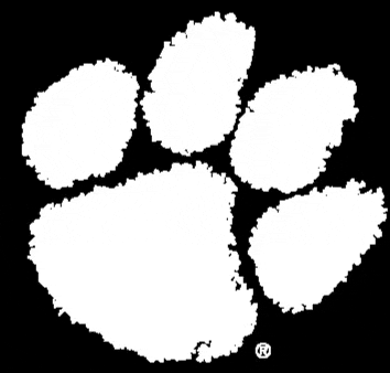Clemson Tiger Paw Print GIF