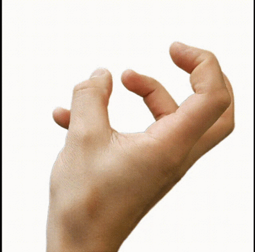 Clenched Fingers Twisting Hand GIF