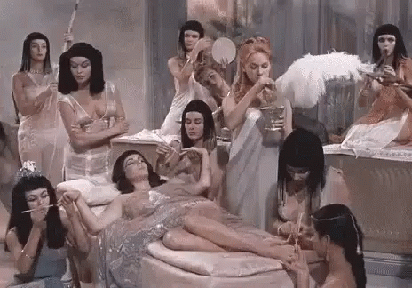 Cleopatra Spa Film Scene GIF