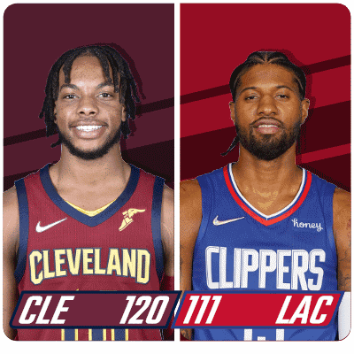 Cleveland and Clippers Basketball Players