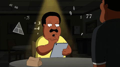 Cleveland Brown Hangover Math GIF