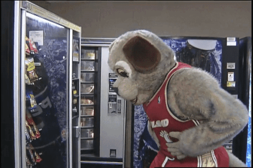 Cleveland Cavaliers Moondog Vendo GIF