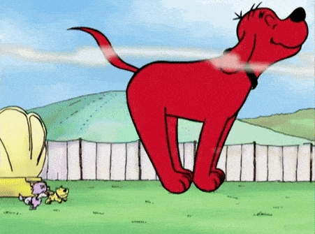 Clifford Smell Gif GIF