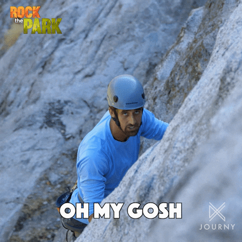 Climbing Rock Park Oh My Gosh GIF