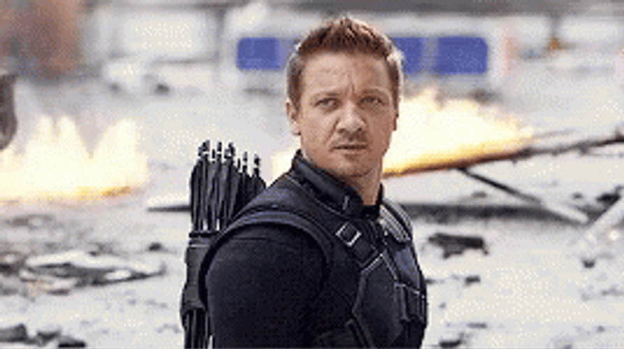 Clint Barton Hawkeye Charming Smile GIF