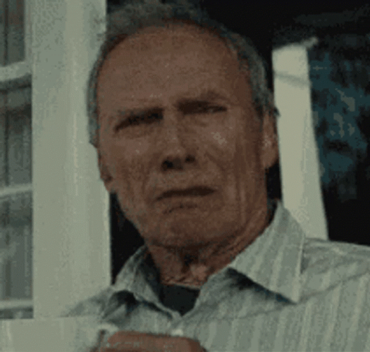 Clint Eastwood Disgusting Reaction GIF