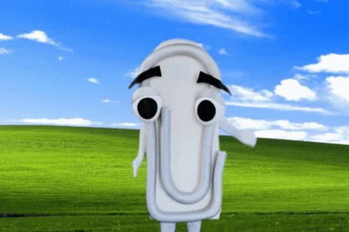 Clippy Windows Looking For Something GIF