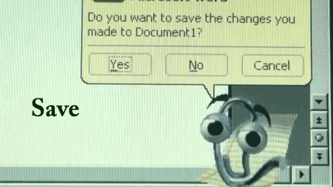 Clippy Windows Save Check GIF