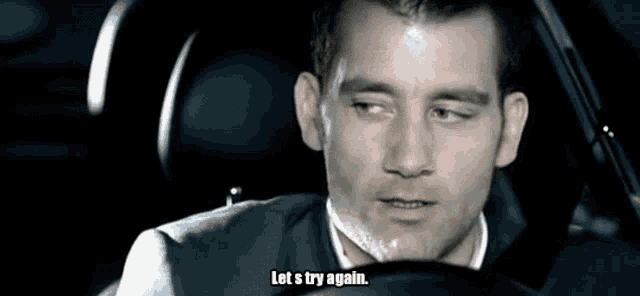 Clive Owen Try Again Gif GIF