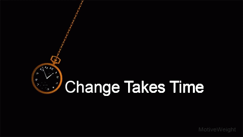 Clock Hanging From Chain Change Takes Time GIF