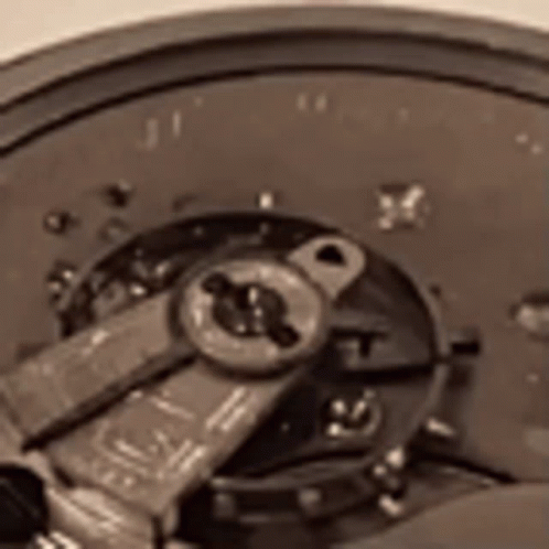 Clock Inside Close Up