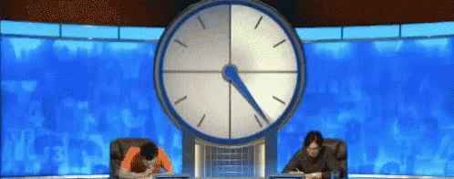 Clock Ticking Zooming In GIF