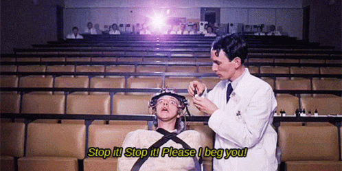 Clockwork Orange Alex Stop Please Beg You GIF