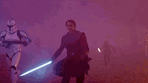 Clone Wars Anakin Skywalker Sword GIF