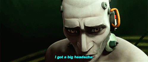 Clone Wars Big Headache GIF