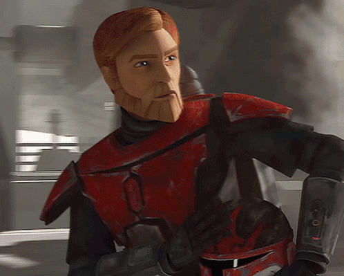 Clone Wars Obi-wan Armour GIF
