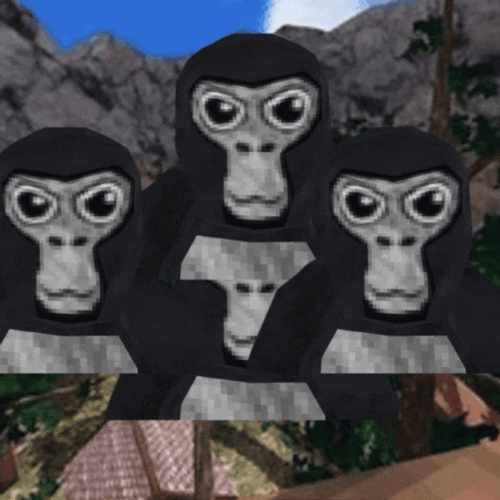 Cloning Of The Black Gorilla Tag GIF
