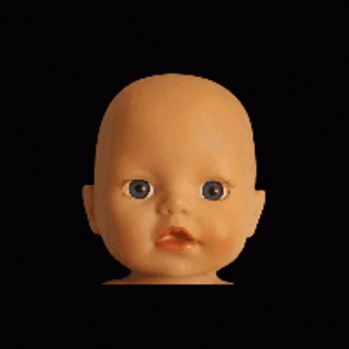 Close Up Baby Doll Face
