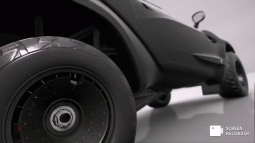 Close Up Car Wheel Screen Recorder